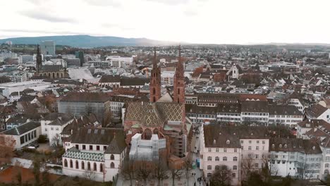 Catedral-De-Basilea,-Suiza,-Iglesia-Protestante-Reformada