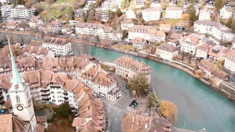 Die-Altstadt,-Altstadt,-An-Der-Aare,-Bern,-Schweiz