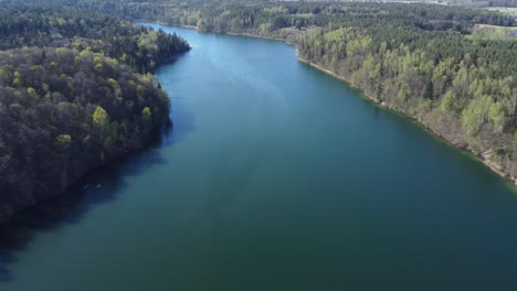 AERIAL-Blue-Lake-in-Lithuania