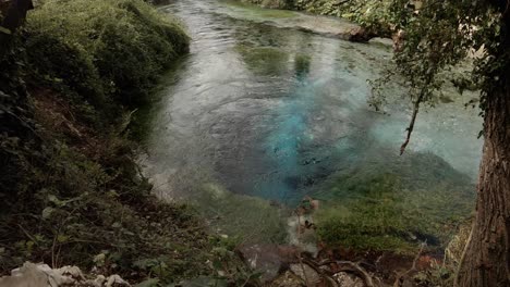 Albania’s-famous-Blue-Eye,-a-water-spring-that-each-visitor-should-witness