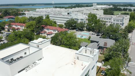 The-Citadel,-Military-Training-College-University-in-Charleston-South-Carolina