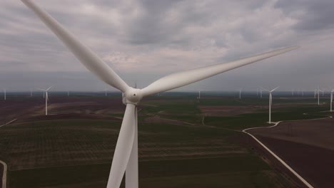 Nahaufnahme-Von-Windkraft.-Grüne-Energie