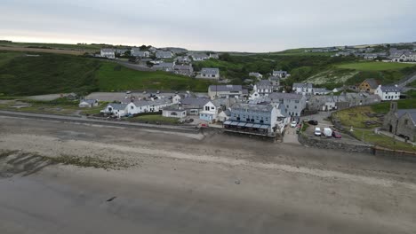Aberdaron,-small-village--in-Wales-Aerial-image