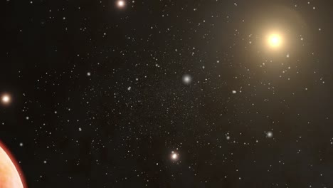 the-planets-scattered-in-the-universe-with-bright-stars-in-between