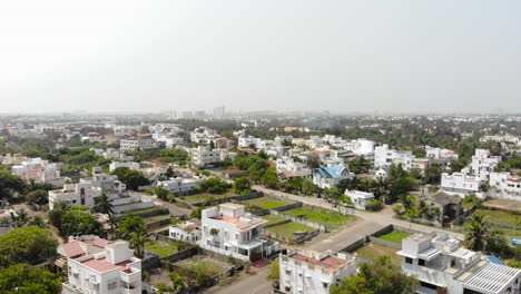 Chennai-City-ECR-Buildings-in-the-Residential-Area-Surrounded-By-Trees