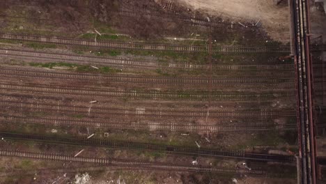 Aerial-View-Of-Old-Railway-Tracks