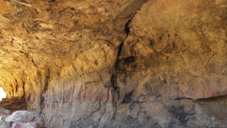 View-Of-Cave-Walls-At-Walnut-Canyon-National-Monument
