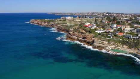 Aerial-View-Of-Bronte-Lookout-Point-And-Waverley-Cemetery