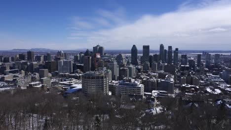 View-of-Montreal-Downtown-from-Mont-Royal