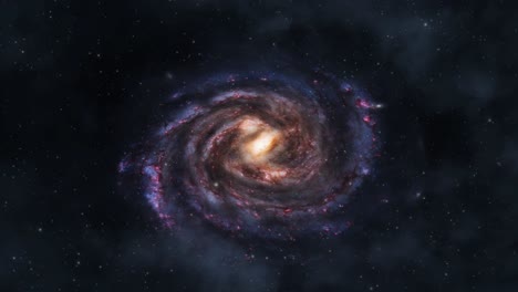 Die-Galaxie,-Die-Sich-Um-Das-Universum-Dreht