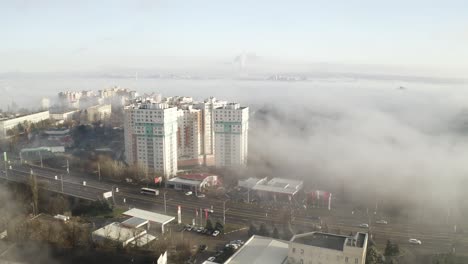 Chisinau,-Moldavia-En-La-Niebla
