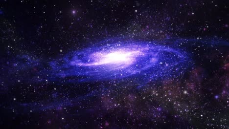 Galaxien,-Die-Sich-In-Einer-Wolke-Farbiger-Nebel-Befinden,-Dem-Universum