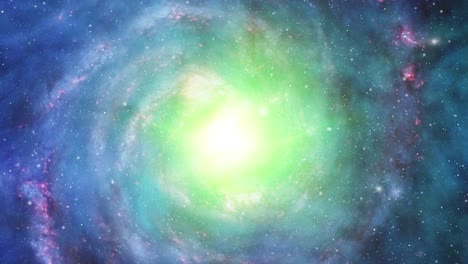 La-Galaxia-De-La-Vía-Láctea-Envuelta-En-Nubes-Nebulosas-A-Su-Alrededor,-El-Universo