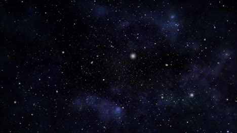 Cielo-Oscuro-Tachonado-De-Estrellas,-Espacio-Exterior