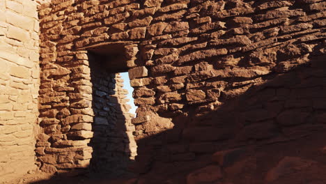 Looking-through-ancient-doorway-of-Wukoki-tower-at-Wukoki-Pueblo