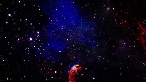 Nubes-Nebulosas-Oscuras-Flotan-En-El-Universo-Lleno-De-Estrellas