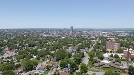 High-Aerial-Establishing-Shot-with-Omaha-Skyline-in-Background