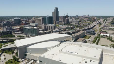 Amazing-Aerial-Shot-Reveals-Omaha-Skyline-on-Hot-Summer-Afternoon