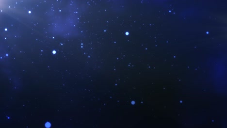 Particles-background-animation-in-blue