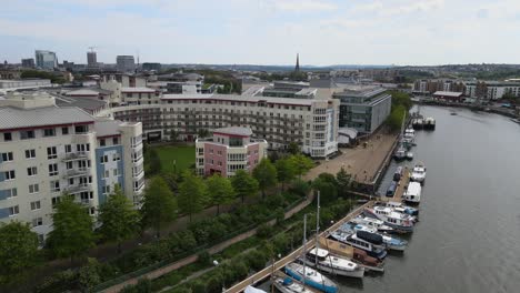 Bristol-city-Waterfront-Apartments--UK-Aerial-footage-4K
