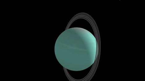 Planet-Uranus-spinning-in-deep-space