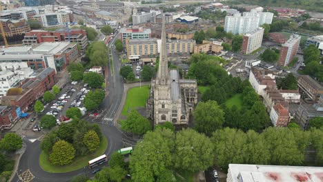 St-Nicholas-Church-Bristol-UK-aerial-Point-of-view-
