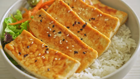 teriyaki-tofu-rice-bowl---vegan-and-vegetarian-food-style