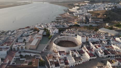 Moorish-style-Plaza-de-Toros-Bullring-in-Ayamonte-Huelva-Spain