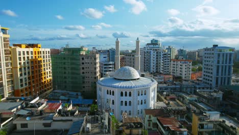 Luftaufnahme-Der-Moschee-Al-Jumaa-In-Daressalam