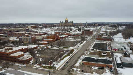 Iowa-State-Capitol-Building-in-Winter