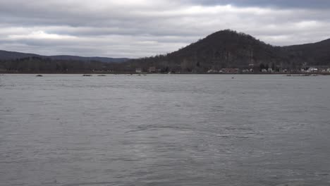 A-view-of-the-Susquehanna-River-with-mountains-in-the-background