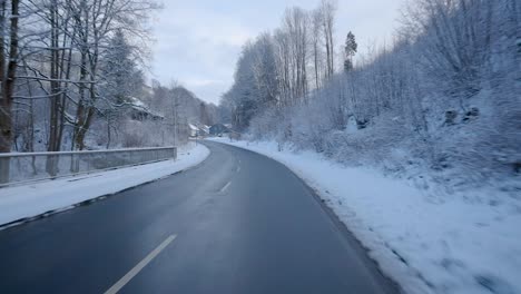 Driving-in-beautiful-winter-scenery-in-Germany