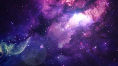 Misteriosas-Nubes-Nebulosas-Moviéndose-En-El-Vasto-Universo