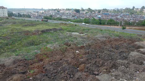 Tugurios-Y-Distrito-Pobre-De-La-Ciudad-De-Kibera