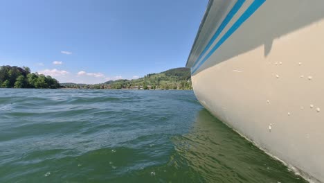 Schliersee-lake-in-Bavaria-Munich-This-beautiful-lake-was-recored-using-DJI-Osmo-Action-in-4k-Summer-2020-traveling-fast-in-boat