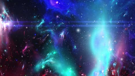 Coloridas-Nubes-Nebulosas-Moviéndose-En-El-Universo