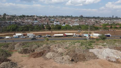 Ciudad-De-Kibera-Tugurios-Y-Distrito-Pobre