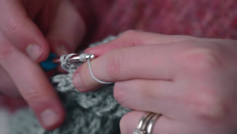 Woman-Hands-Knitting-Crochet---close-up
