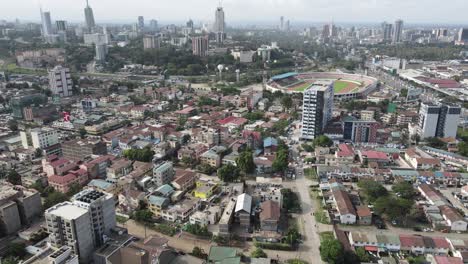 Nairobi-Skyline,-Kenya