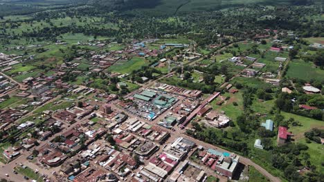 Luftaufnahme-Des-Stadtbildes,-Kenia