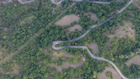 drone-shot-of-a-rural-road-in-the-nature