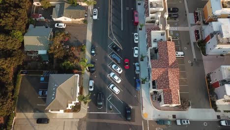 Aerial-tilt-up-reveal-of-Pismo-city-in-California