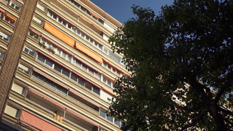 Murcia-city-residential-apartment-blocks,-Spanish-city-urban-housing