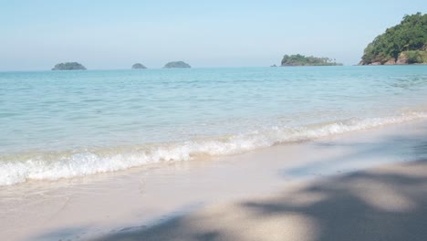 white-sand-beach-with-four-islands-on-Koh-Chang-Thailand-with-islands-in-background