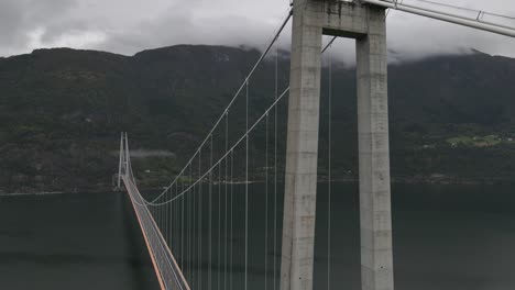 Upgoing-areal-footage-of-one-of-the-longest-suspension-bridges-in-the-world