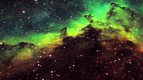 the-surface-of-the-heart-shaped-nebula-cloud-in-the-universe