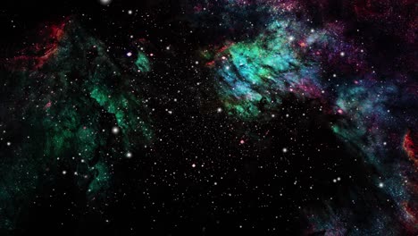 Nubes-Nebulosas-Avanzando-En-El-Universo-Con-Estrellas-Tachonadas