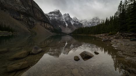 moraine-lake-cloudy-day-time-lapse