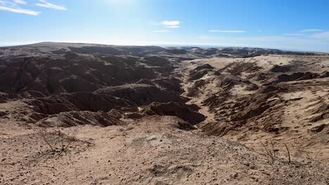 The-rugged-terrain-of-the-sand-dunes-of-Gran-Desierto-de-Altar-Biosphere-Reserve,-El-Guapo,-Mexico