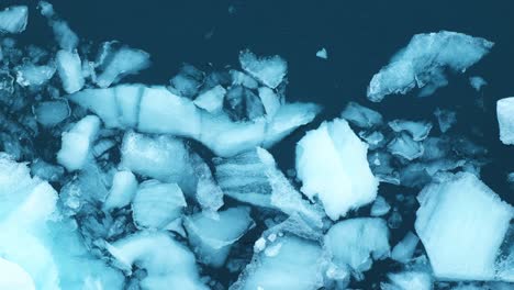 Many-small-bits-of-ice-in-blue-water
